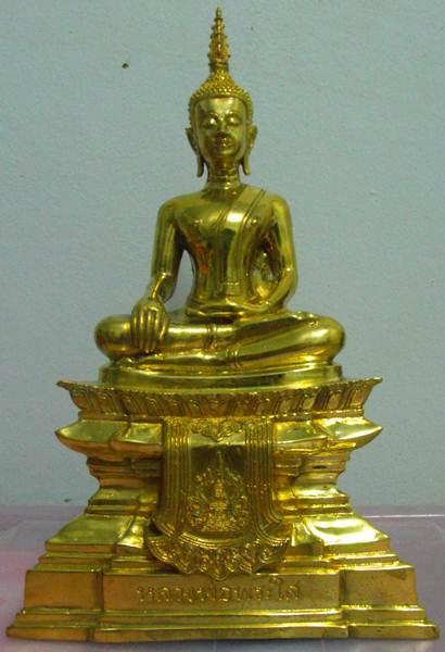 พระบูชา หลวงพ่อพระใส รุ่นสามบารมี ปี2554 หน้าตัด 5นิ้ว - 1