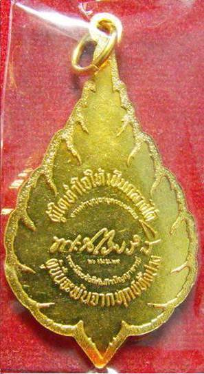 เหรียญ พัดยศ หลวงปู่เทศก์ วัดหินหมากเป้ง จ.หนองคาย รุ่นแรก บล็อคนิยม (ปอแตก) - 2