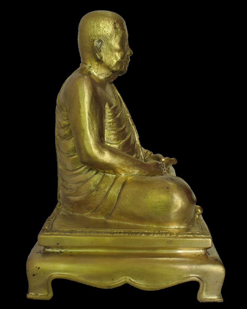 พระบูชาแสงจันทร์ หลวงปู่แสงจันทร์  จันดะโชโต (หลวงปู่แสง  ญาณวโร) จ.ยโสธร สวยมากครับ - 4