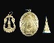 เหรียญพระธาตุพนม  1 ฃุด 3 องค์ พริอมกล่องเดิม