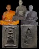 พระสมเด็จพิมพ์วัดเกศ เจ้าคุณเที่ยง วัดระฆังฯ กรุงเทพฯ สร้างจากเนื้อดินหุ่นหรือดินไทย ที่เหลือจากพิธี
