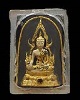 พระพุทธชินราช ลงรักปิดทอง พิมพ์เล็ก  วัดสนามนอก พ.ศ 2514 บางกรวย นนทบุรี  ลงรักปืดทอง พิธีใหญ่สมัย ส