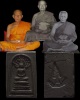พระสมเด็จปรกโพธิ์ฐานแซม เจ้าคุณเที่ยง วัดระฆังฯ กรุงเทพฯ ปี ๒๕๐๗ สร้างจากเนื้อดินหุ่นหรือดินไทย ที่เ