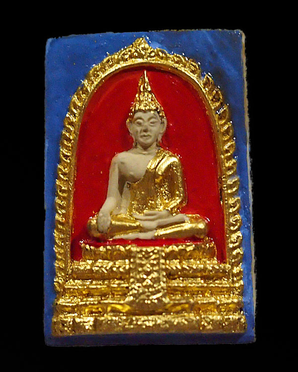 พระพุทธโคดมสมเด็จพระวันรัตฯ (ทรัพย์) วัดสังเวชวิศยาราม กรุงเทพฯ เนื้อผงลงรักปิดทองกรรมการ พ.ศ.251 - 1