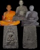 พระสมเด็จปิดตาซุ้มระฆัง (พระหนา) เจ้าคุณเที่ยง วัดระฆังฯ กรุงเทพฯ สร้างจากเนื้อดินหุ่นหรือดินไทย  