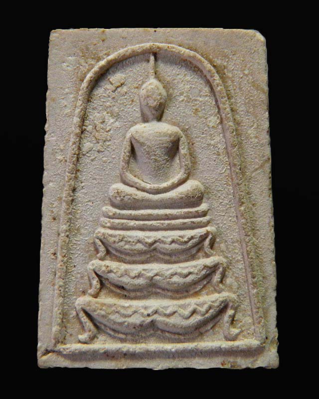 สมเด็จฐานขาโต๊ะ หลังรูปเหมือน หลวงพ่อเส็ง วัดบางนา จ.ปทุมธานี ตะกรุดเ งิน ( แจกเฉพาะกรรมการ) - 1