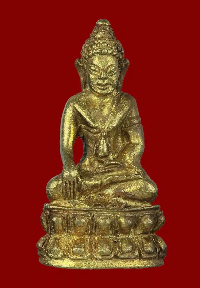กริ่งสัมฤทธิ์์ผล เสาร์ ๕ มหาเศรษฐี เนื้อทองทิพย์ หลวงปู่หมุน วัดบ้านจาน - 2