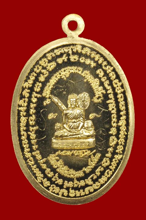 เหรียญสารพัดดีหลวงตาบุญหนา วัดป่าโสตถิผล จ.สกลนคร ปี53 เนื้อทองคำ - 2