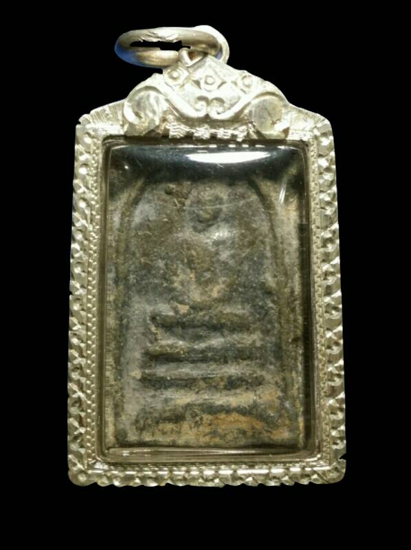 พระสมเด็จ เนื้อตะกั่วถ้ำชา กรุวัดลิงขบ (บวรมงคล กทม.) - 1