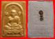 ๑ ใน ๓๓ องค์ พระผงรูปเหมือนพิมพ์เศียรโต หลังฝังปรกมะขาม ลพ.สาคร วัดหนองกรับ
