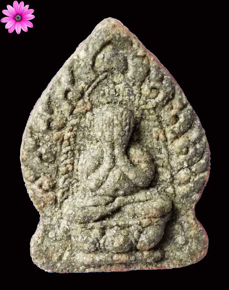 พระปิดตาใบเสมา หลวงปู่ชื่น วัดตาอี จ.บุรีรัมย์ ปี 2543 - 1