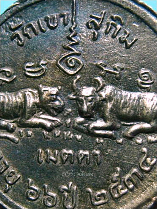 เหรียญเมตตา พระอาจารย์สมชาย วัดเขาสุกิม จ.จันทบุรี พ.ศ.๒๕๓๔ - 4