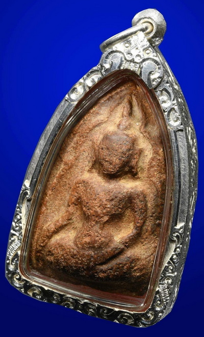 พระขุนแผนบ้านกร่าง พลายคู่ตัดเดี่ยว พิมพ์หน้ามงคลใหญ่ - 3
