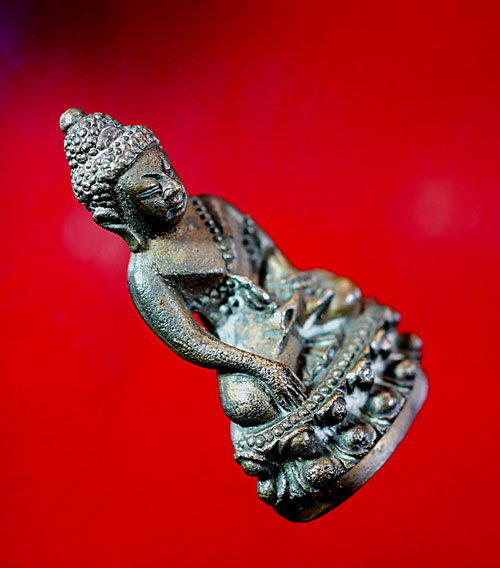 พระกริ่งฐานสโม หลวงปู่ชอบ ฐานสโม รุ่นเททอง ปี 2536 - 2