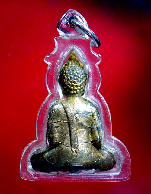 หลวงพ่อพระใส หน้านาง บล็อกแตก รุ่นแรก ปี 2505 ( นิยมสุด ) - 3