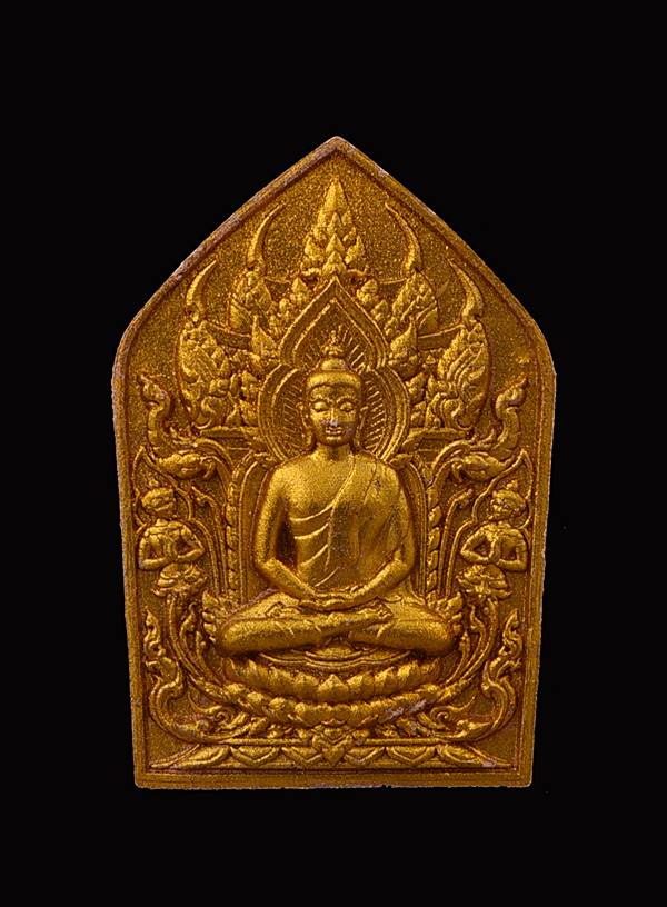 ขุนแผนพุทธเทวามหาเศรษฐี ท่านพ่อมนัส สำนักรรมฐานฟื้นฟูจิตเขาแหลม 2558 พิมพ์ใหญ่ เนื้อว่านสบู่เลือด  - 1