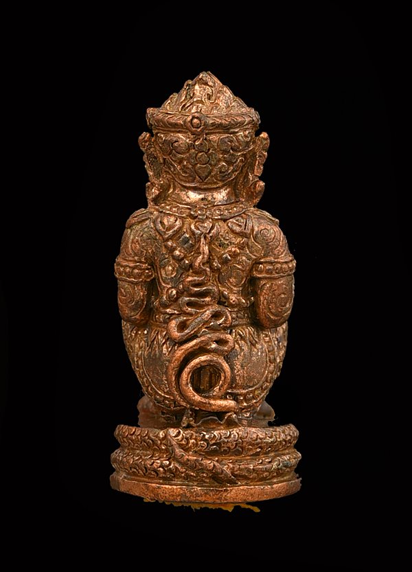 หนุมานรุ่นแรก พระอาจารย์นะดี วัดเนินสาธารณ์ ทองแดงกรรมการติดจีวร No.244 - 2