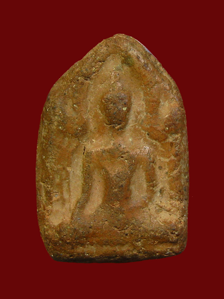 พระขุนแผนซุ้มเรือนแก้ว เนื้อดิน  - 1