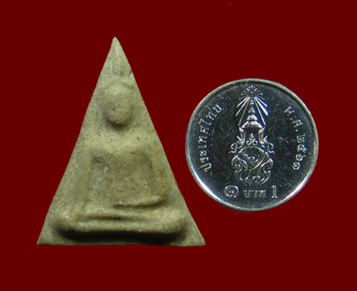 พระนางพญาหลวงปู่นาค วัดระฆัง ปี 2495 ฝังตะกรุด 1 ดอก - 4