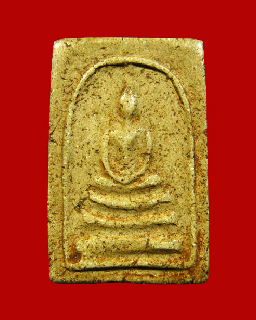 พระสมเด็จฐานโค้ง เนื้อจัด - 1