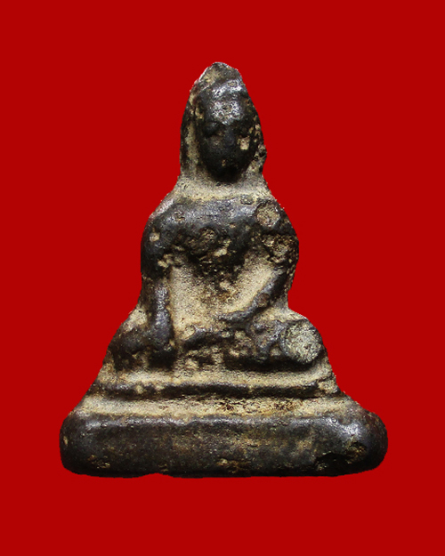 พระอู่ทอง กรุวัดอาวาสน้อย เนื้อชินเงิน จังหวัดกำแพงเพชร - 1