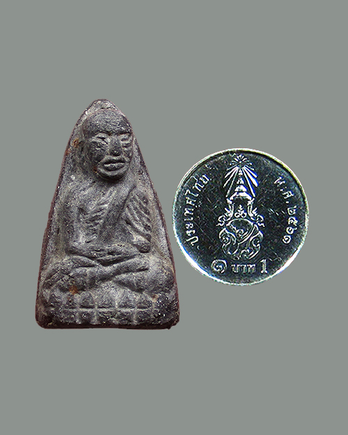 พระหลวงปู่ทวด วัดประสาทฯ เนื้อผง (ดำ) ปี 2506 กรุงเทพฯ - 5