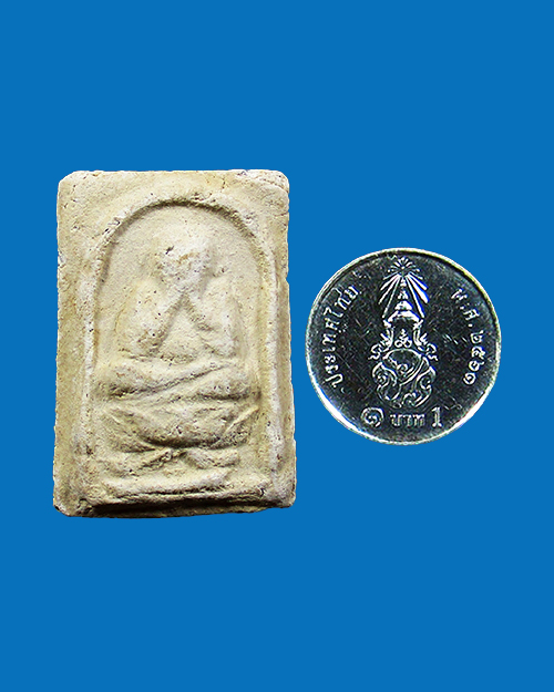 พระปิดตาฐานบัวหลวงปู่นาค วัดระฆังฯ ปี 2495 เนื้อผง กรุงเทพฯ  - 3