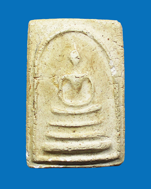 พระสมเด็จหลวงปู่หิน วัดระฆังฯ พิมพ์เข่ากว้าง ปี 2500 เนื้อผง กรุงเทพฯ - 1