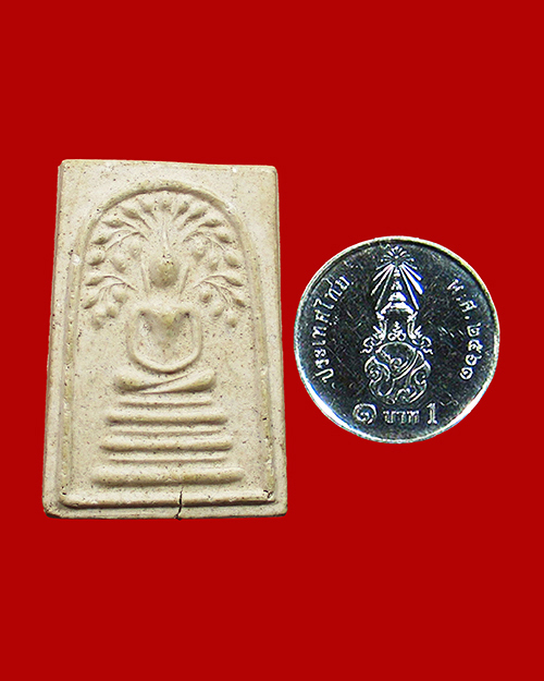 พระสมเด็จปรกโพธิ์หลวงปู่นาค วัดระฆังฯ ปี 2495 เนื้อผง ฝังตะกรุด กรุงเทพฯ - 4