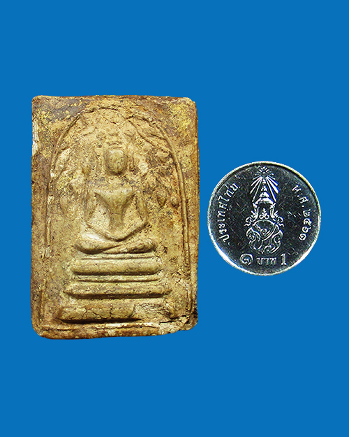 พระสมเด็จปรกโพธิ์หลวงปู่นาค วัดระฆังฯ ปี 2485 เนื้อผง (ยุคแรก) กรุงเทพฯ - 3