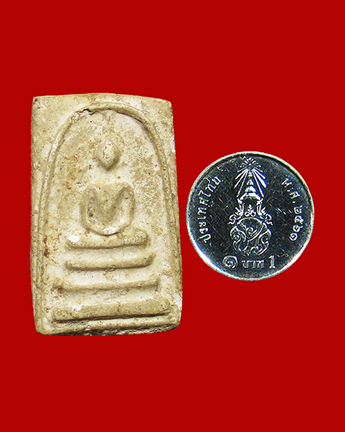พระสมเด็จวัดประสาทฯ พิมพ์ใหญ่ ปี 2506 เนื้อผง กรุงเทพฯ - 3