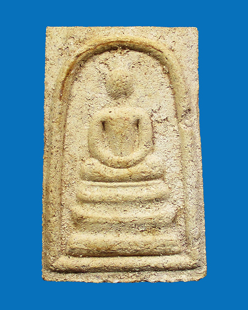 พระสมเด็จหลัง ภปร. รุ่นครบ 150 ปี วัดชิโนรส ปี 2529 เนื้อผง (ผสมผงสมเด็จจิตรลดา) กรุงเทพฯ - 1