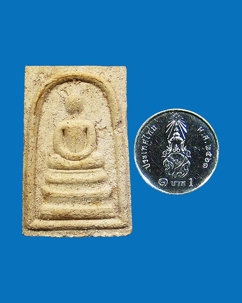 พระสมเด็จหลัง ภปร. รุ่นครบ 150 ปี วัดชิโนรส ปี 2529 เนื้อผง (ผสมผงสมเด็จจิตรลดา) กรุงเทพฯ - 3