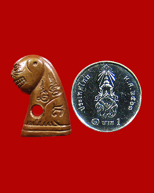 เสือหลวงพ่อวงษ์ วัดปริวาสฯ รุ่น 6 เนื้อทองแดง ปี 2519 กรุงเทพฯ - 3