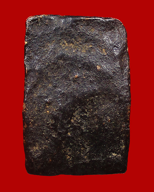 พระสมเด็จเข่ายก ฐานเส้นด้าย เนื้อดินจุ่มรัก เก่ามาก - 2