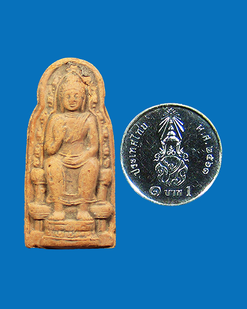 พระคันธารราฐหลวงพ่อแช่ม วัดตาก้อง ปี 2485-2487 เนื้อดิน จังหวัดนครปฐม - 3