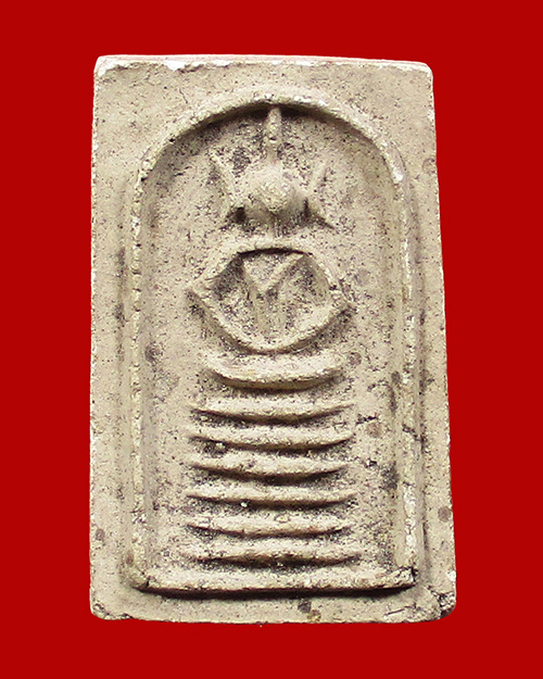 พระสมเด็จหลวงพ่อแจ่ม วัดวังแดงเหนือ ปี 2510 พิมพ์ 6 ชั้น เนื้อผง จังหวัดพระนครศรีอยุธยา - 1