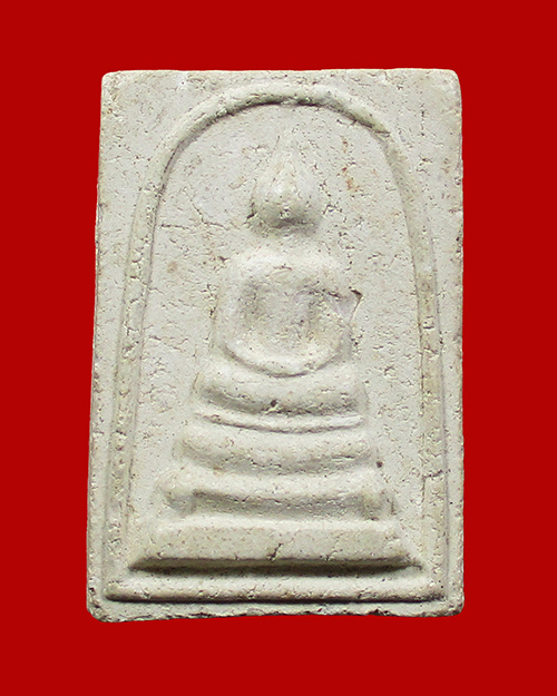 พระสมเด็จพิมพ์ ร.9 เนื้อผง วัดมหาธาตุ จ.เพชรบุรี (หลวงพ่อแดง วัดเขาบันไดอิฐ หลวงปู่ฝั้น ฯลฯ ปลุกเสก) - 1