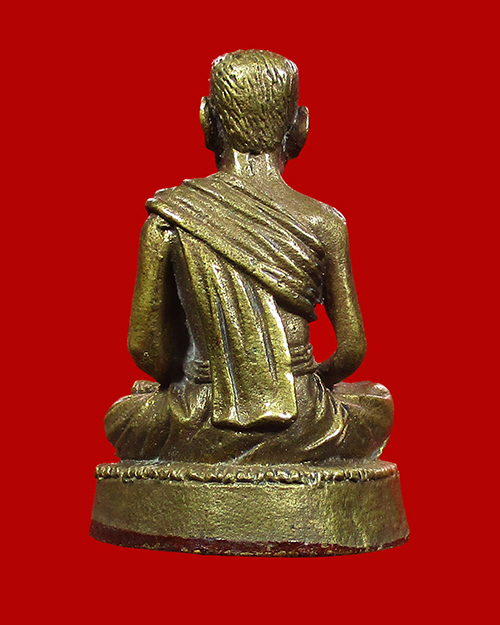 รูปหล่อท่านพ่อบัณฑูรสิงห์ธรรมบัณฑิต (เจิม คุณาบุตร) เนื้อโลหะ จังหวัดสมุทรสาคร - 2