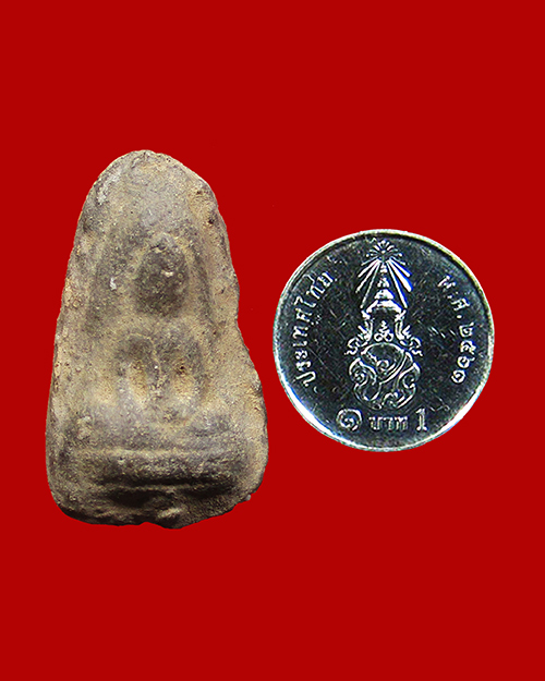 พระนางพญา กรุเตาทุเรียง เนื้อดิน จังหวัดสุโขทัย - 3