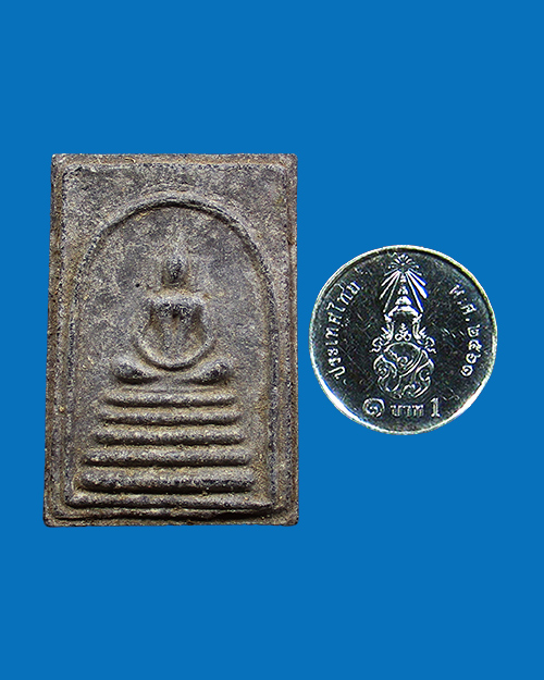 พระสมเด็จพิมพ์เทวดา ฐาน 5 ชั้น หลวงพ่อกวย วัดโฆสิตาราม เนื้อผง จังหวัดชัยนาท - 4