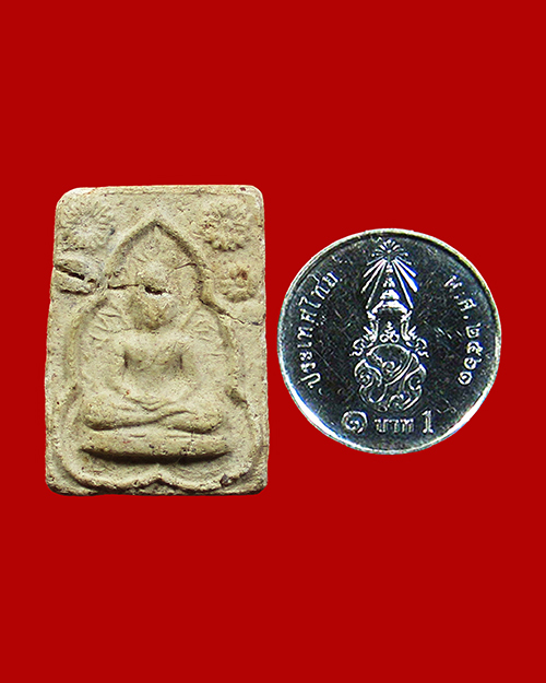 พระผงของขวัญหลวงปู่คลี่ วัดประชาโฆสิตาราม เนื้อผง จังหวัดสมุทรสงคราม - 3