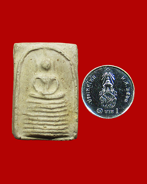 พระสมเด็จวัดประสาทฯ พิมพ์ 9 ชั้น วัดเกศไชโย ปี 2506 เนื้อผง กรุงเทพฯ - 3