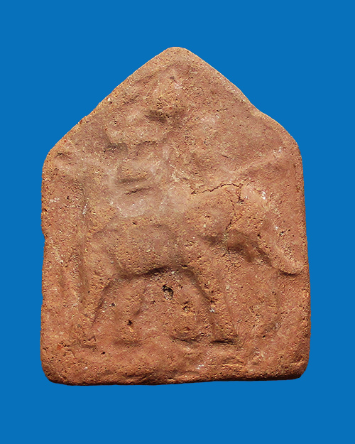 พระนเรศวรทรงช้าง รุ่นเผด็จศึก ปี 2507 วัดพระศรีฯ เนื้อดิน จังหวัดพิษณุโลก - 1