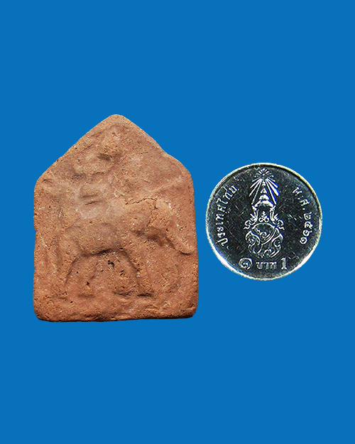 พระนเรศวรทรงช้าง รุ่นเผด็จศึก ปี 2507 วัดพระศรีฯ เนื้อดิน จังหวัดพิษณุโลก - 3