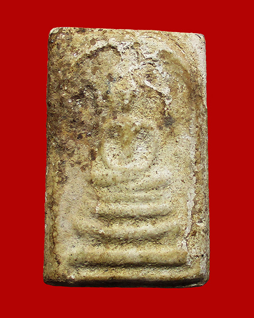 พระสมเด็จวัดระฆังฯ พิมพ์ปรกโพธิ์ หลวงปู่นาค ปี 2500 เนื้อผง กรุงเทพฯ - 1