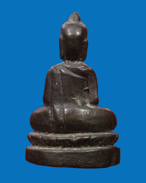 รูปหล่อพระพุทธ พิมพ์สมาธิ เนื้อสัมฤทธิ์  - 2
