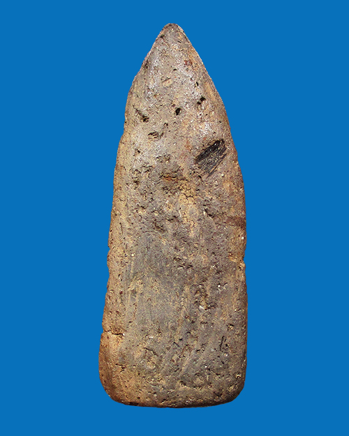 พระลีลากำแพง กรุเจดีย์กลางทุ่ง เนื้อดิน จังหวัดกำแพงเพชร - 2