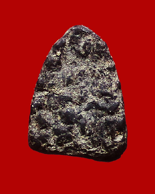 พระพิจิตรผงดำสมเด็จพระสังฆราช (แพ) ปี 2458 เนื้อผงดำ "วสุธาร" พิมพ์ฐาน 2 ชั้น วัดสุทัศน์ฯ กรุงเทพฯ - 2