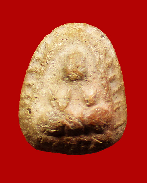 พระปิดตาหลวงพ่อปุ๊ก วัดพุดซา ปี 2484-2485 เนื้อผงพุทธคุณ จังหวัดนครราชสีมา - 1